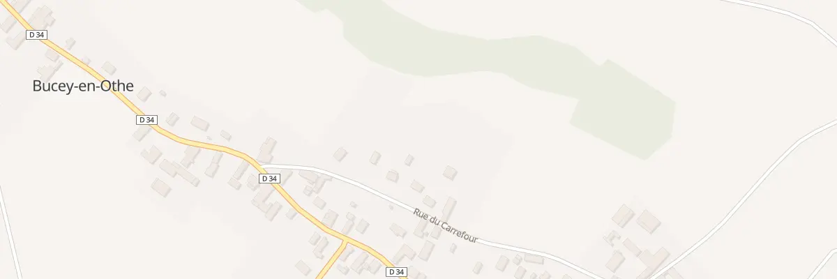 Plan du 7 Rue du Carrefour à Bucey-en-Othe