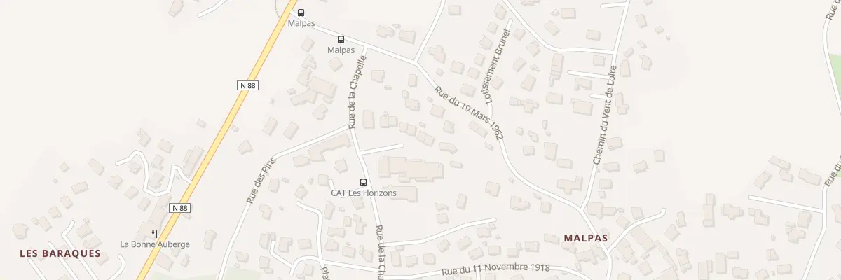 Plan du 4 Rue des Costes à Cussac-sur-Loire