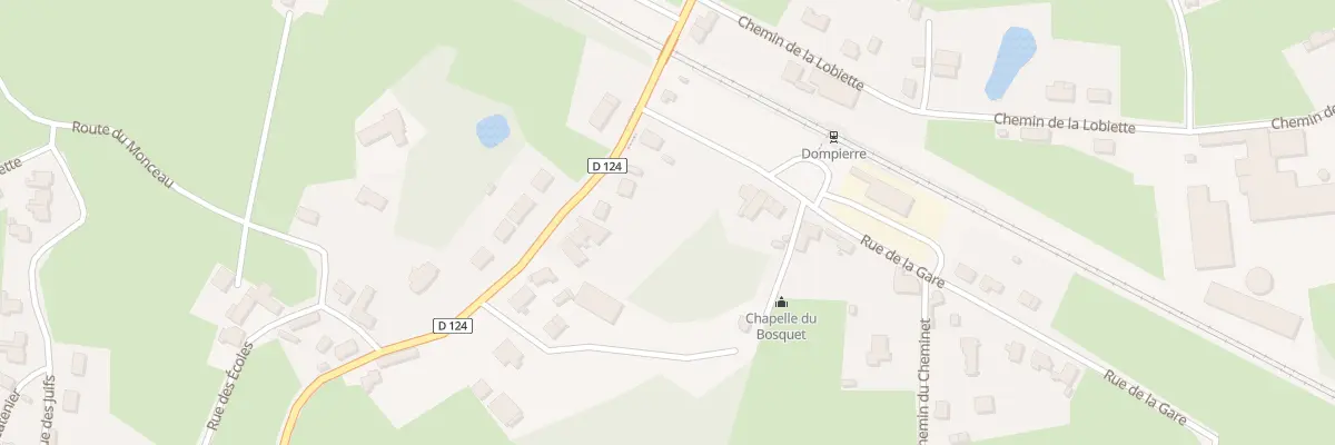 Plan du 26 Rue du Calvaire à Dompierre-sur-Helpe