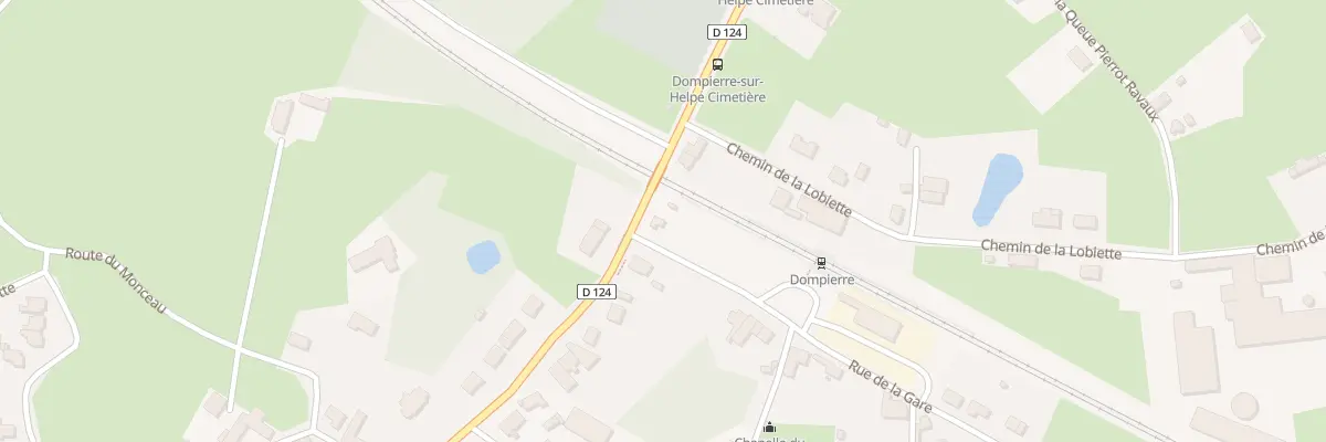 Plan du 1 Rue de la Gare à Dompierre-sur-Helpe