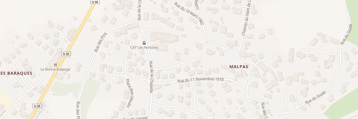 Plan du 1 Rue des Aubépins à Cussac-sur-Loire