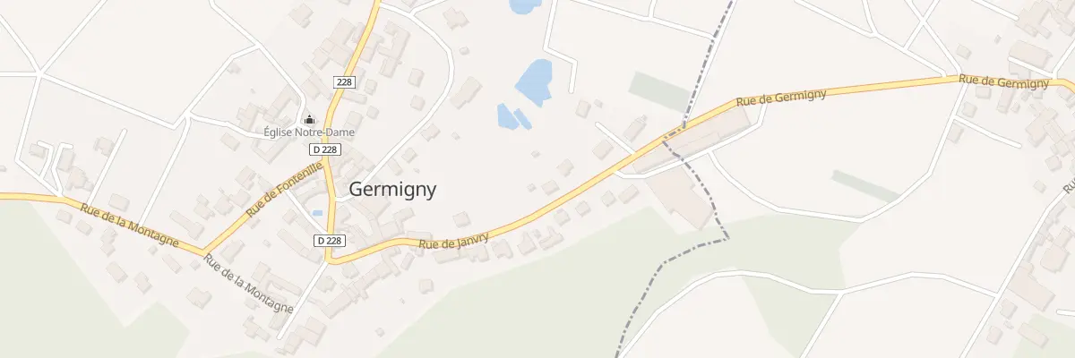 Plan du 11 Rue de Janvry à Germigny