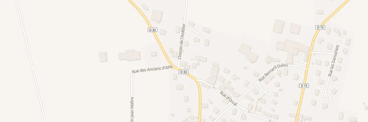 Plan du 14 Rue des Anciens d’Afn à Fontvannes