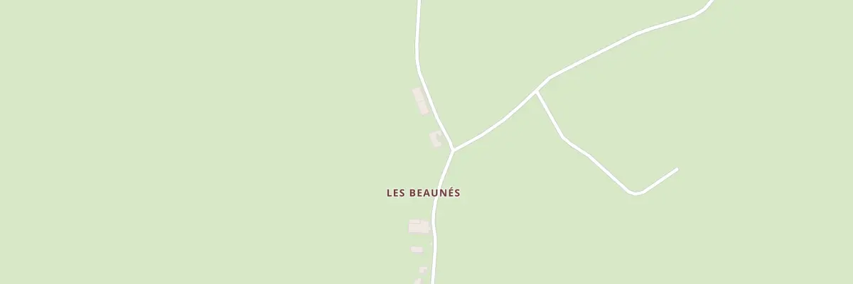 Plan du 659 Che des Beaunés à Préporché