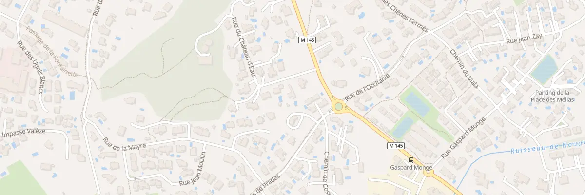 Plan du 53 Rue du Chateau d’Eau à Prades-le-Lez