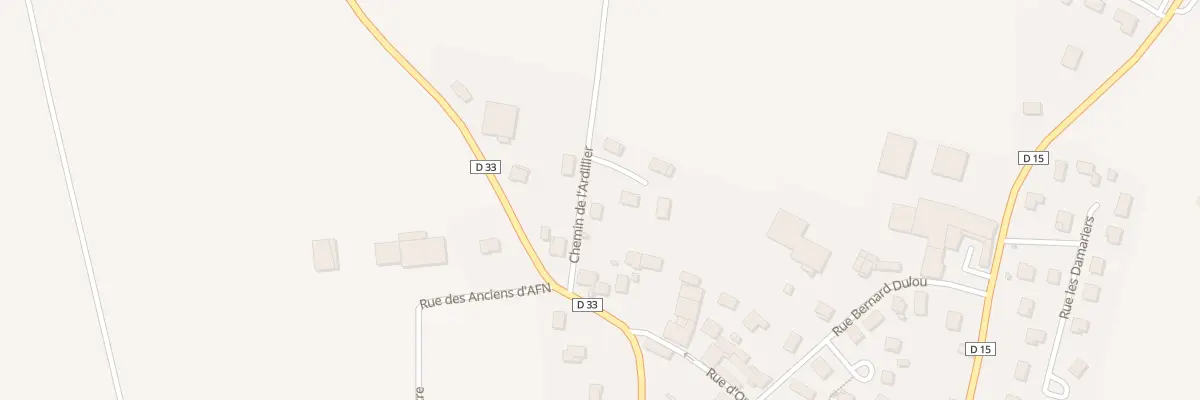 Plan du 2 Che de l’Ardillier à Fontvannes