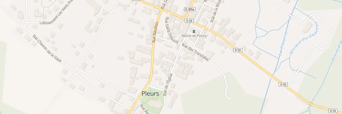 Plan du 4 Rue de l’Eglise à Pleurs