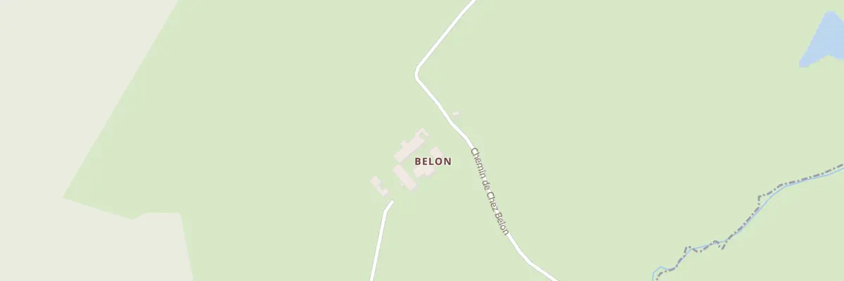 Plan du 1700 Chem de Chez Belon à Sail-les-Bains