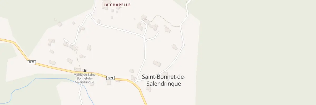 Plan du 5077 La Chapelle à Saint-Bonnet-de-Salendrinque