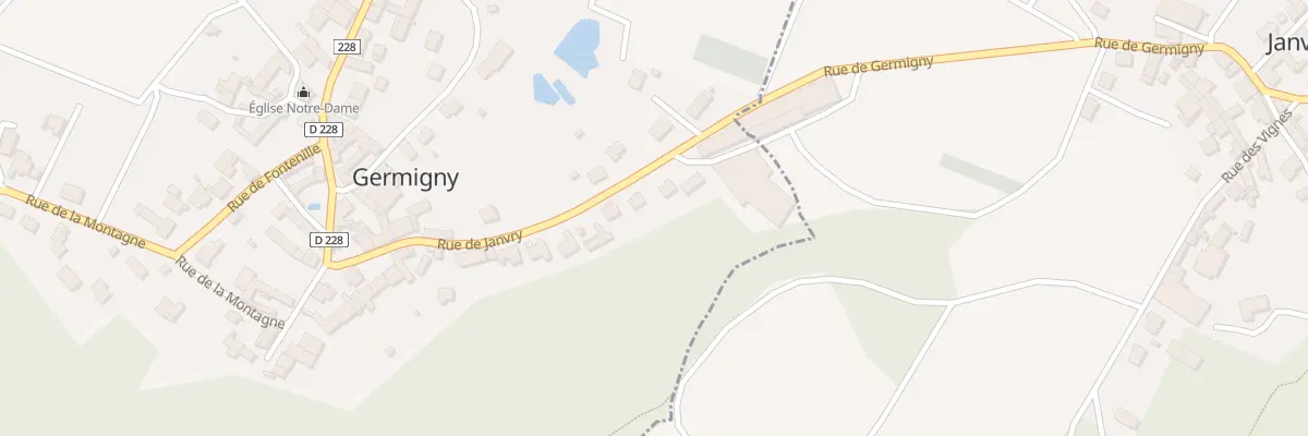 Plan du 22 Rue de Janvry à Germigny