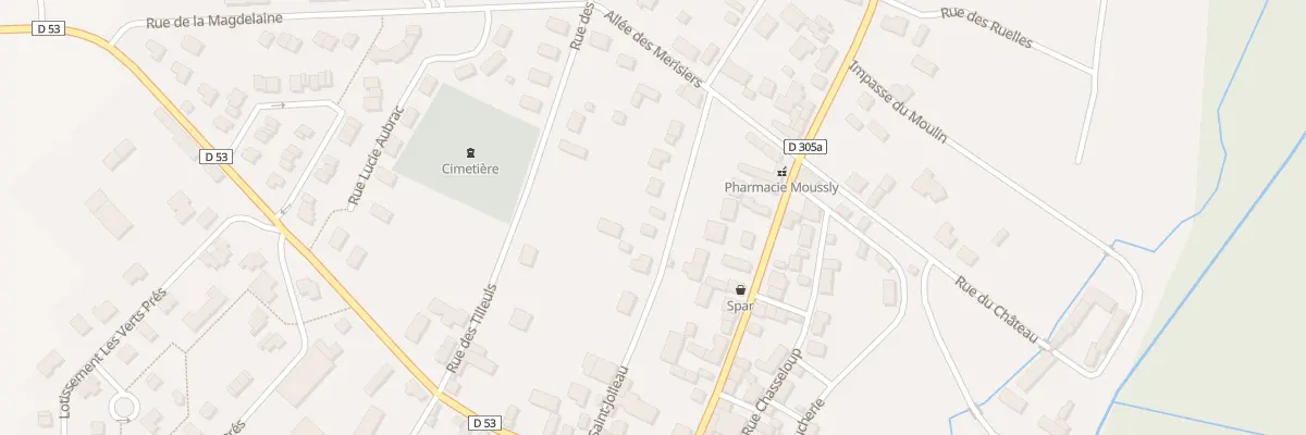 Plan du 11 Rue Saint Jolleau à Pleurs