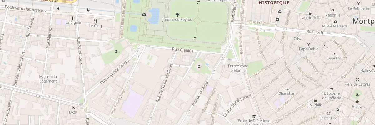 Plan du 2T Rue Donnat à Montpellier