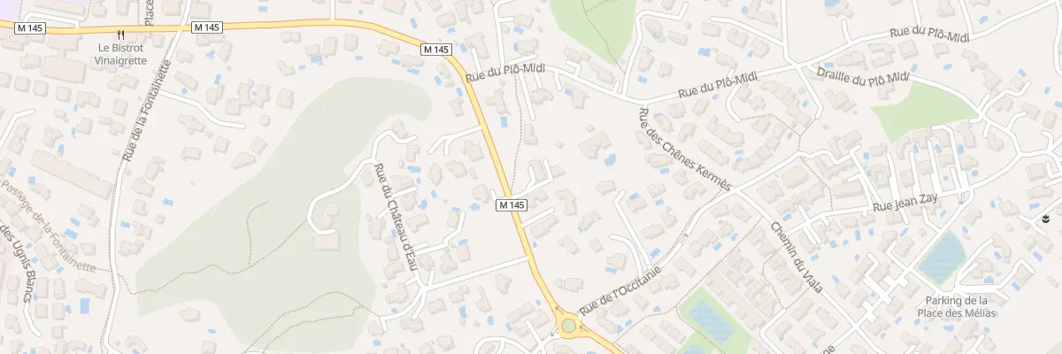 Plan du 689 Rue de la Ducque à Prades-le-Lez