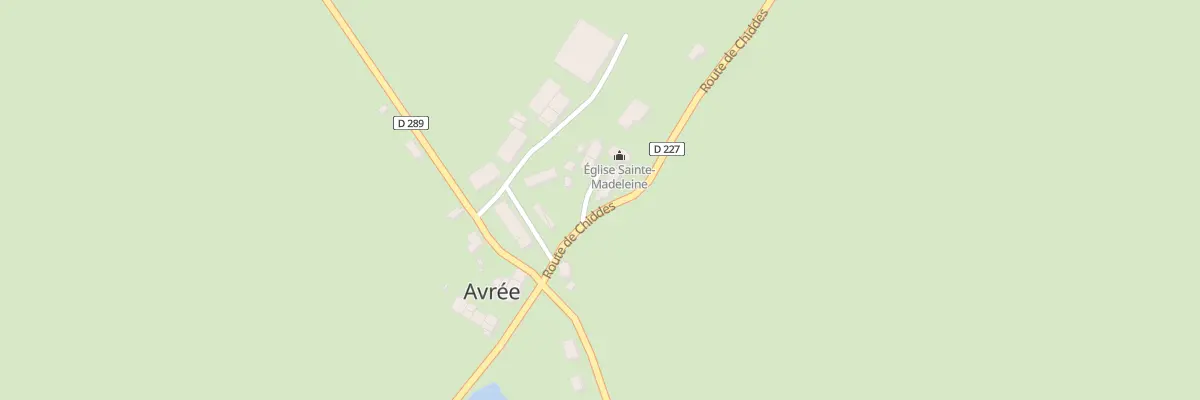 Plan du 49 Le Bourg à Avrée