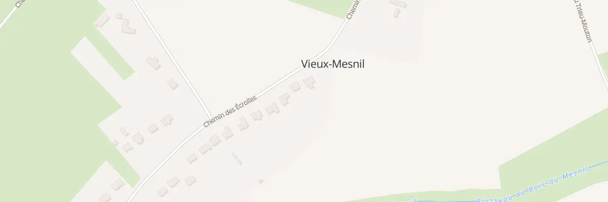 Plan du 28F Che des Ecrolies à Vieux-Mesnil