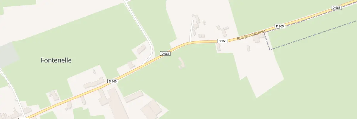 Plan du 12 Rue Jean Monnet à Fontenelle