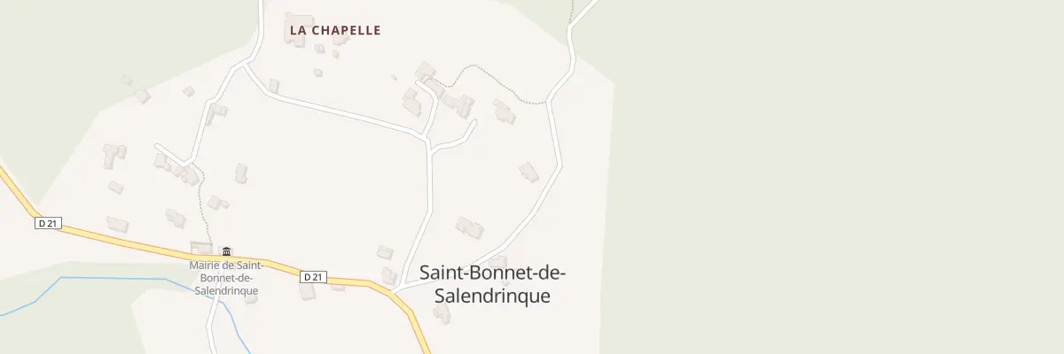 Plan du 5069 La Chapelle à Saint-Bonnet-de-Salendrinque