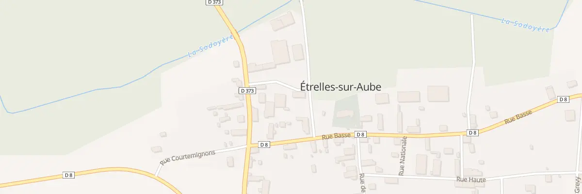 Plan du 3 Rue du Château à Étrelles-sur-Aube