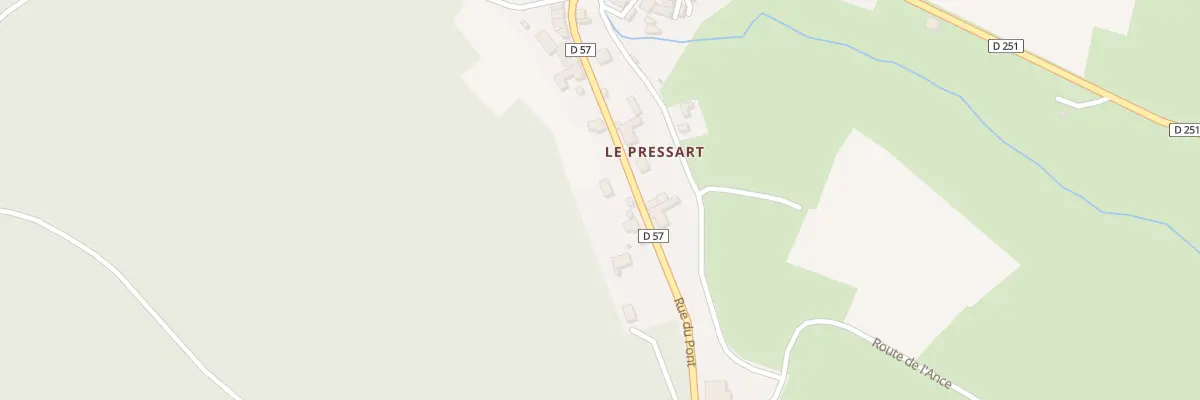 Plan du 5452 Le Bourg à Sauvessanges