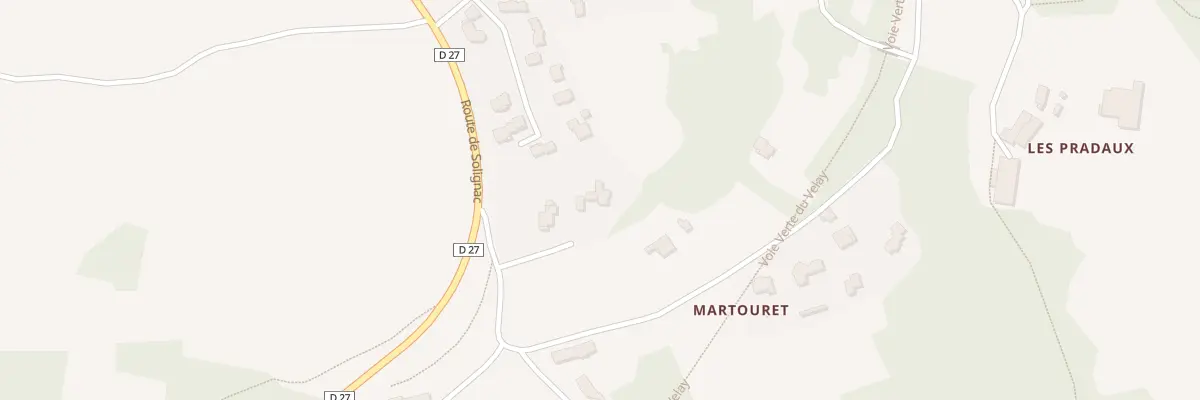 Plan du 3 Le Martouret à Cussac-sur-Loire