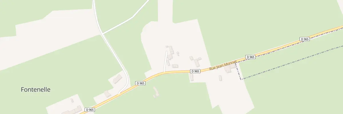 Plan du 4 Imp du Mont à Fontenelle