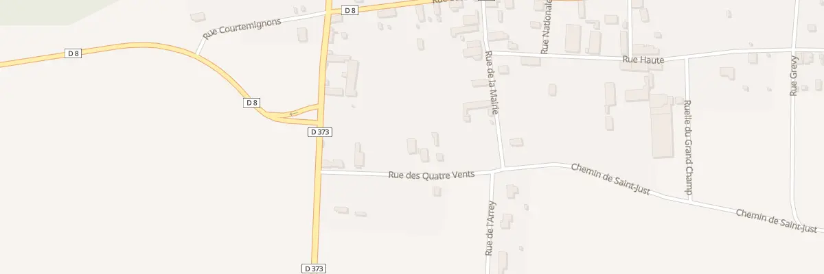 Plan du 5 Rue des Quatre Vents à Étrelles-sur-Aube