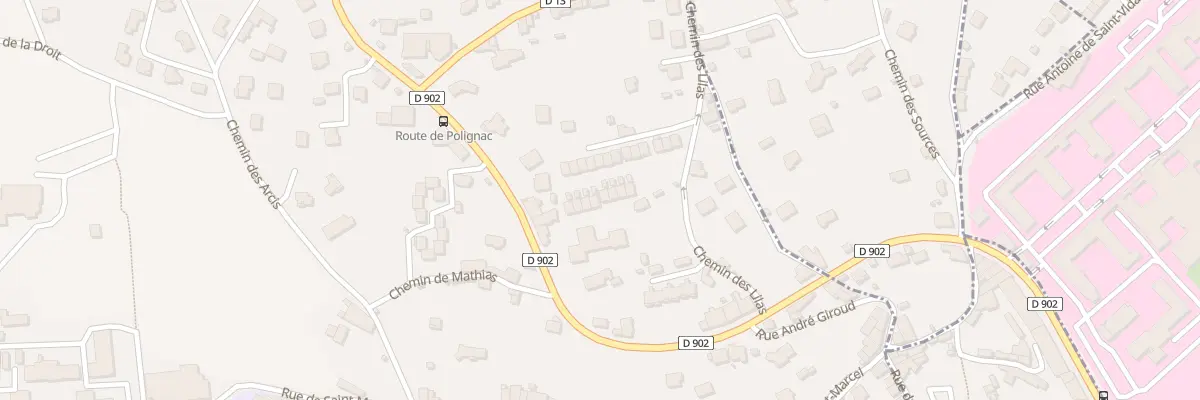 Plan du 32 Av de Mondon à Espaly-Saint-Marcel