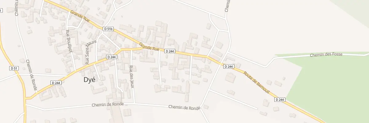 Plan du 32 Gr Grande Rue à Dyé