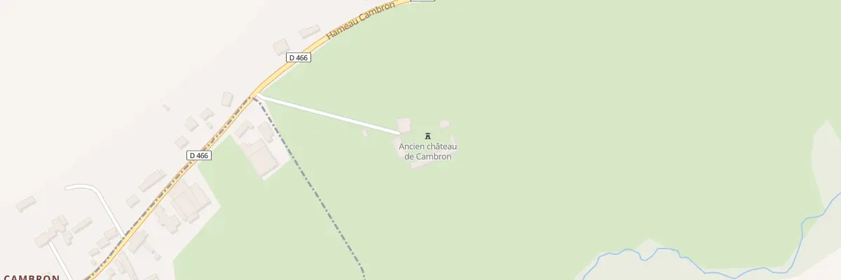 Plan du 20 Ham Cambron à Fontaine-lès-Vervins