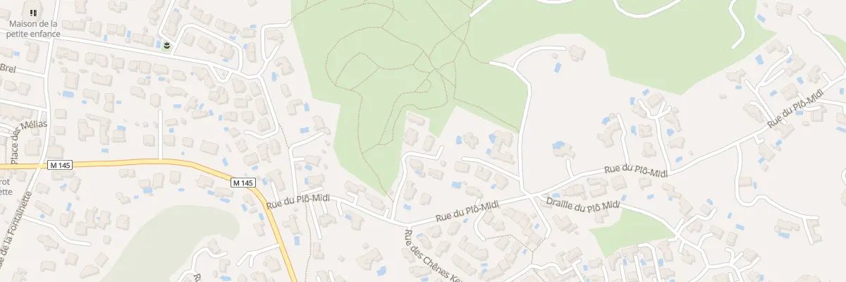 Plan du 151 Rue de Plo Midi à Prades-le-Lez