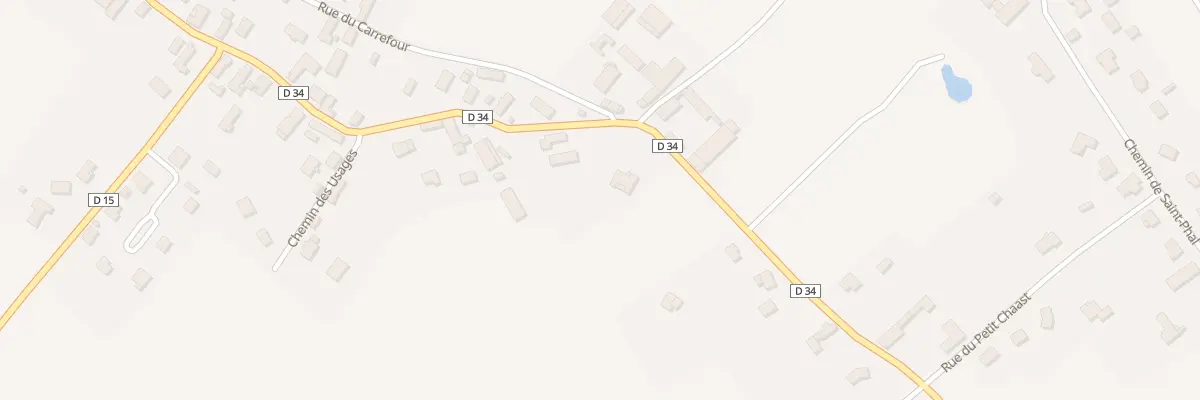 Plan du 24 Rue du Grand Chaast à Bucey-en-Othe