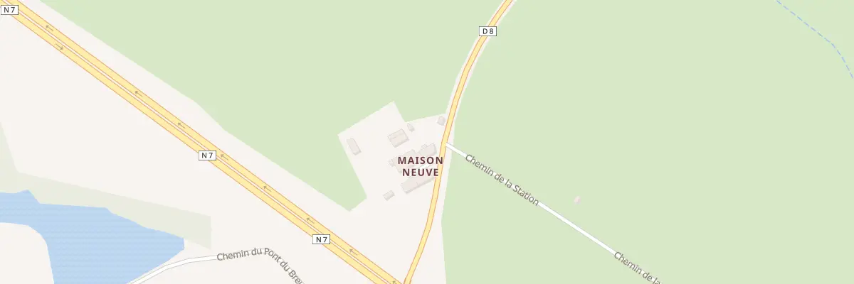 Plan du 6 Cour Maisonneuve à La Pacaudière