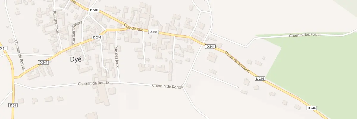 Plan du 3 Imp Saint Claude à Dyé