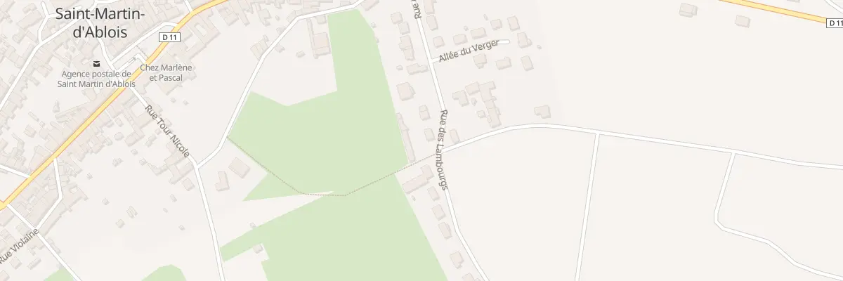Plan du 20 Rue des Lambourgs à Saint-Martin-d’Ablois