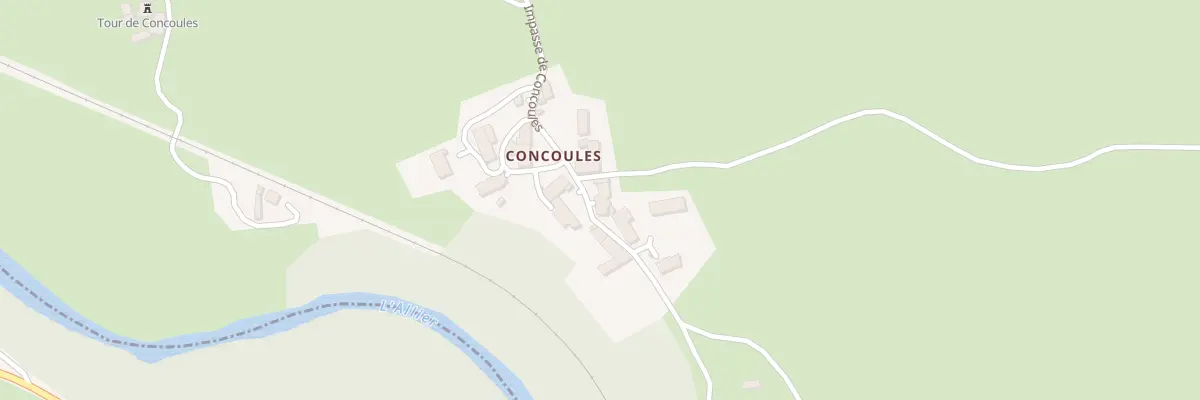Plan du 893 Imp de Concoules à Lespéron