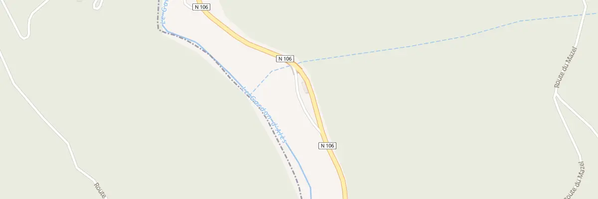 Plan du 5160 L’Elziere à Saint-Privat-de-Vallongue