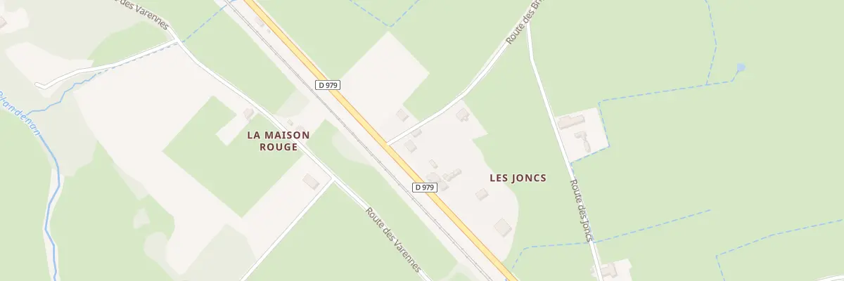 Plan du 1 Rte des Brigades à Saint-Agnan
