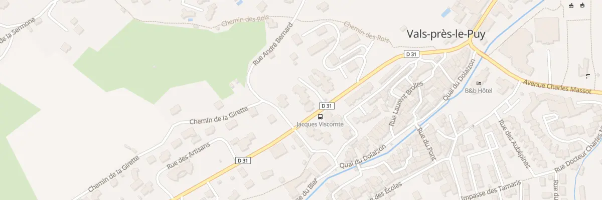 Plan du 3 Imp de l’Enclos à Vals-près-le-Puy