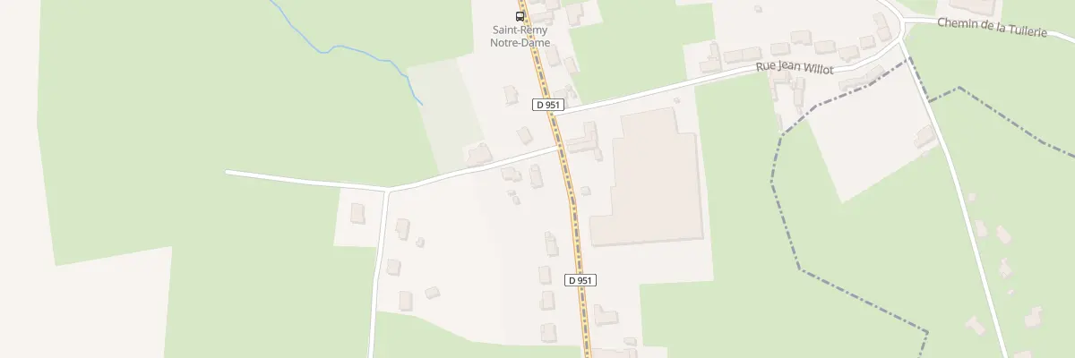 Plan du 2116 Rte d’Avesnes à Monceau-Saint-Waast