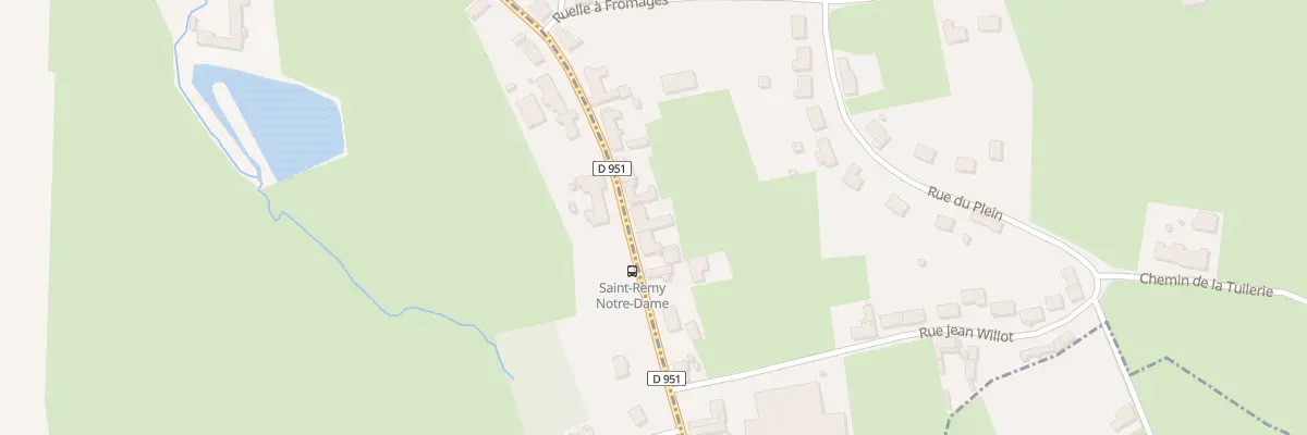 Plan du 39 Rte d’Avesnes à Saint-Remy-Chaussée
