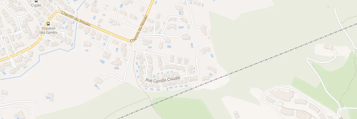 Plan du 366 Rue Camille Claudel à Prades-le-Lez
