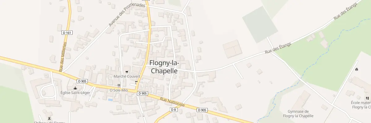 Plan du 3 Av des Promenades à Flogny-la-Chapelle