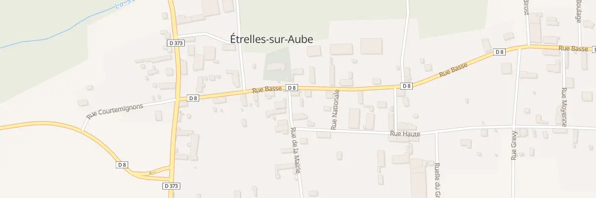 Plan du 1 Rue de la Mairie à Étrelles-sur-Aube