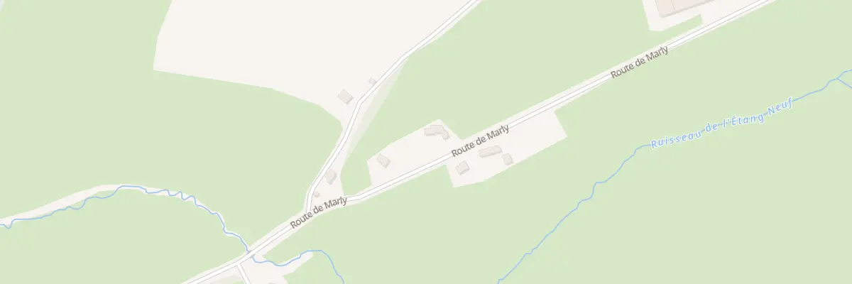 Plan du 743 Rte de Marly à Cressy-sur-Somme