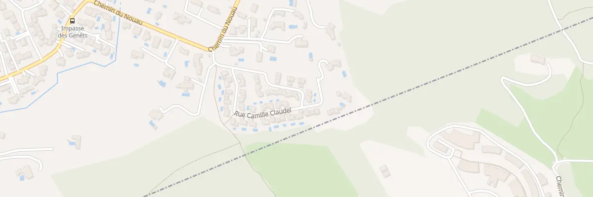Plan du 343 Rue Camille Claudel à Prades-le-Lez
