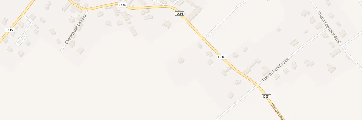Plan du 30B Rue du Grand Chaast à Bucey-en-Othe