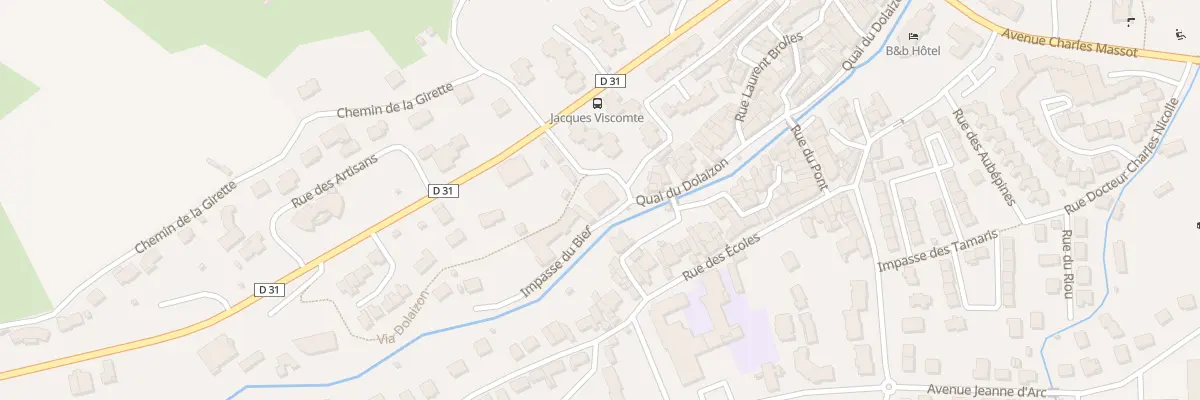 Plan du 8 Rue des Marronniers à Vals-près-le-Puy