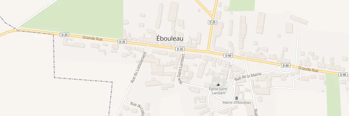 Plan du 18 Grande Rue à Ébouleau