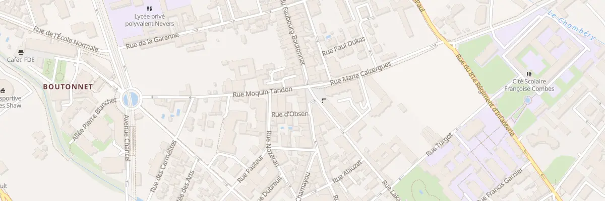 Plan du 49 Rue du Faubourg Boutonnet à Montpellier