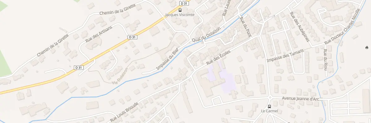 Plan du 6B Rue du Charirou à Vals-près-le-Puy